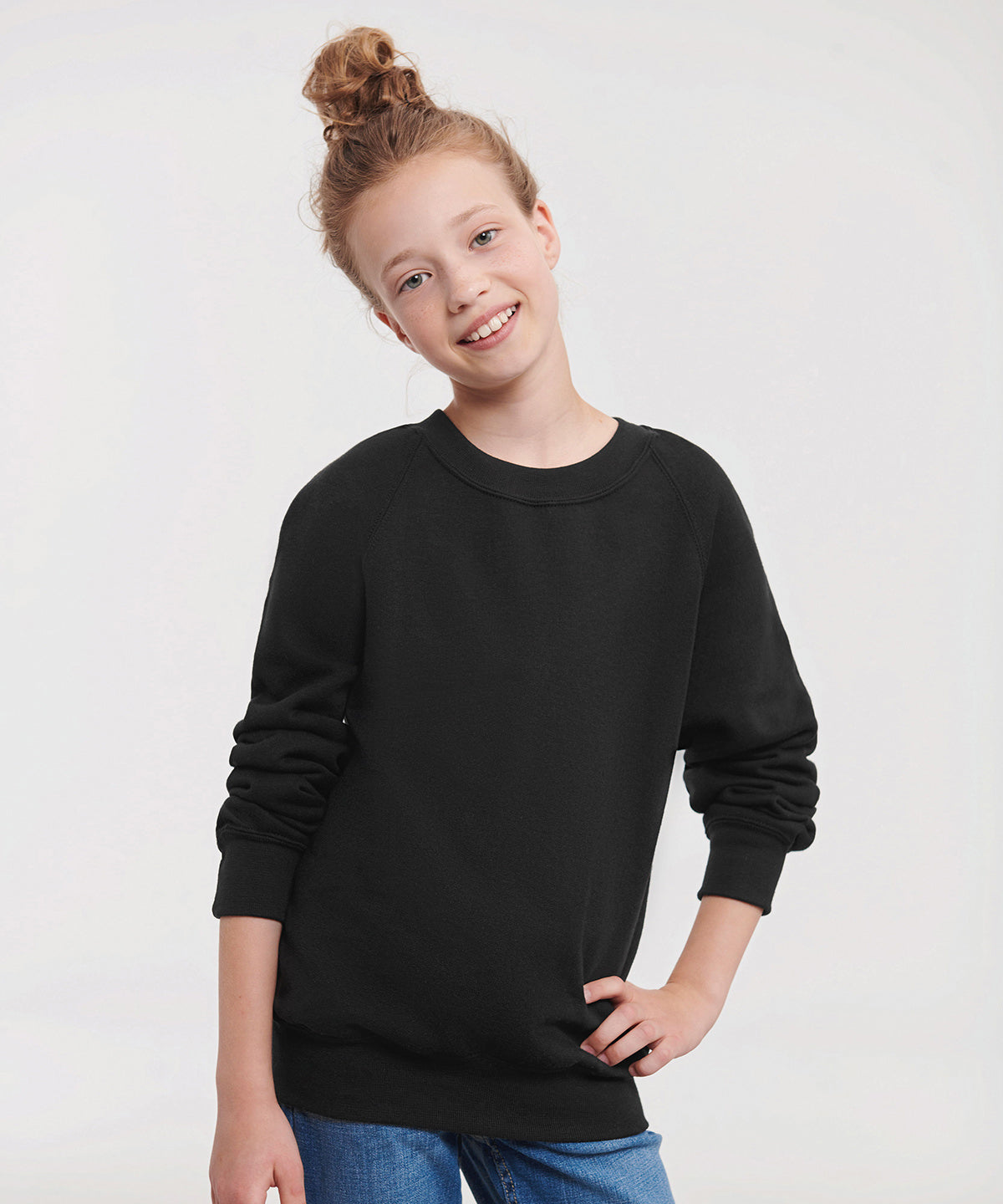 Kids raglan sleeve sweatshirt