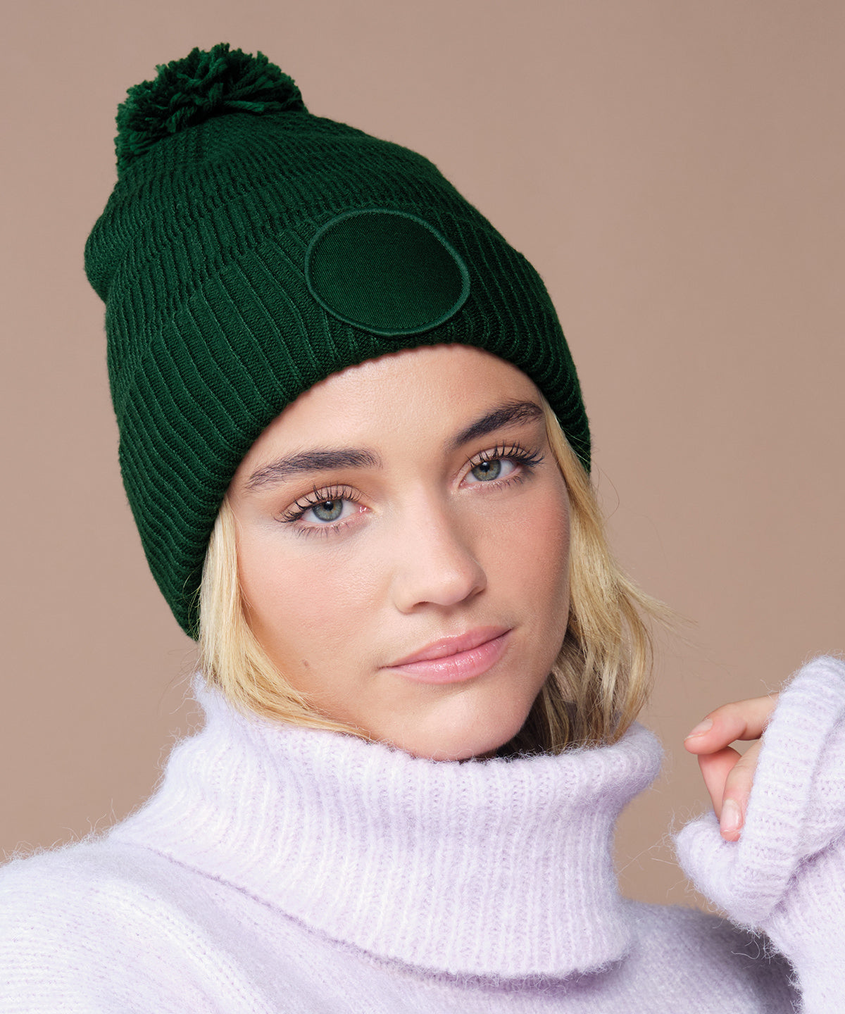 Fan patch beanie