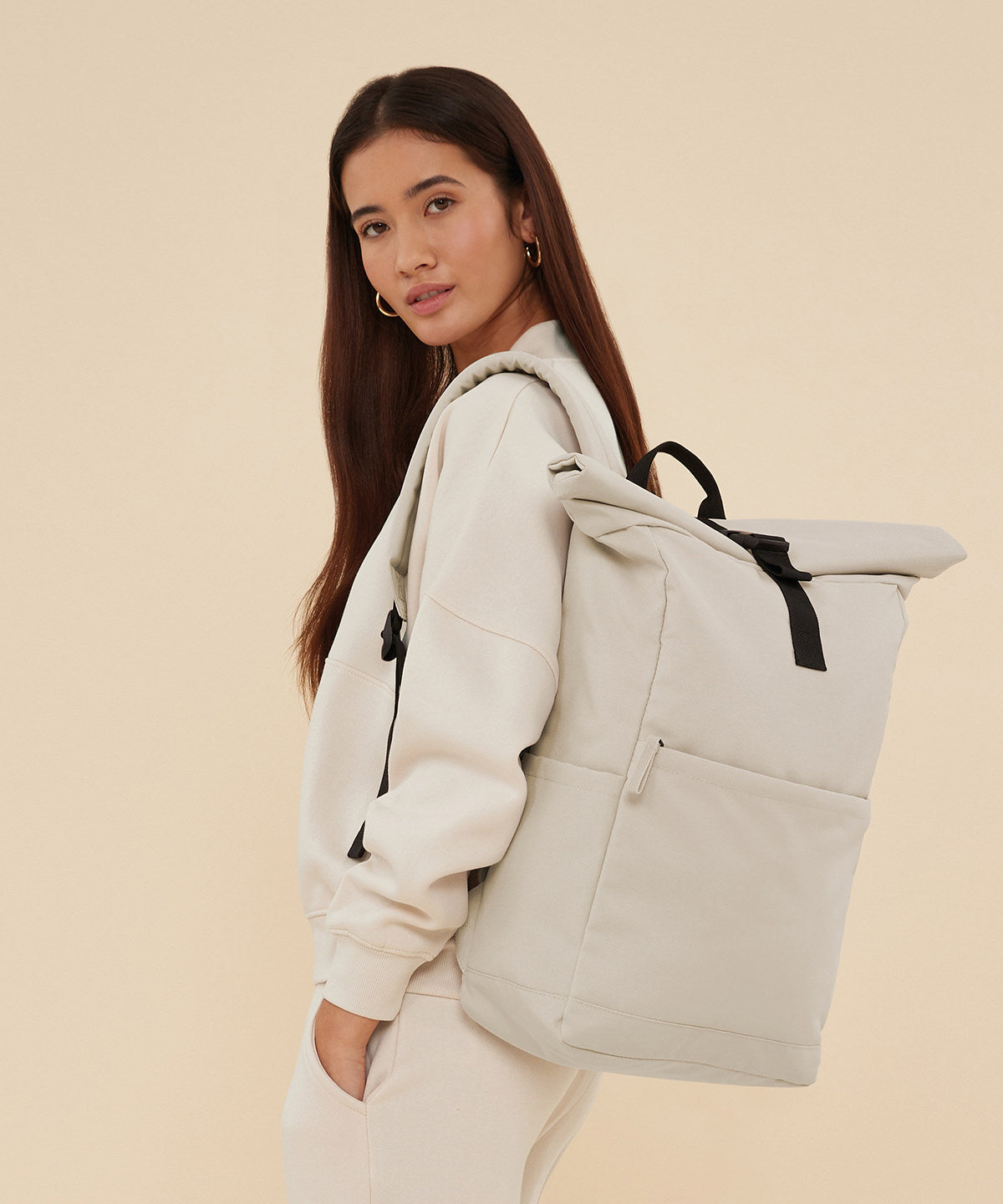 Premium Recycled Roll Top Backpack