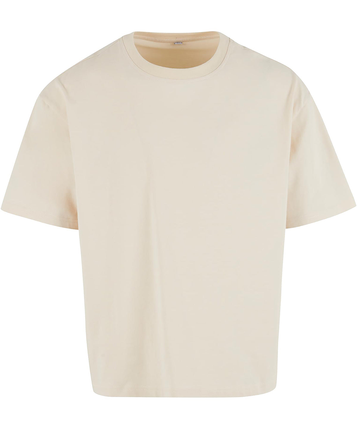 Cropped oversize tee