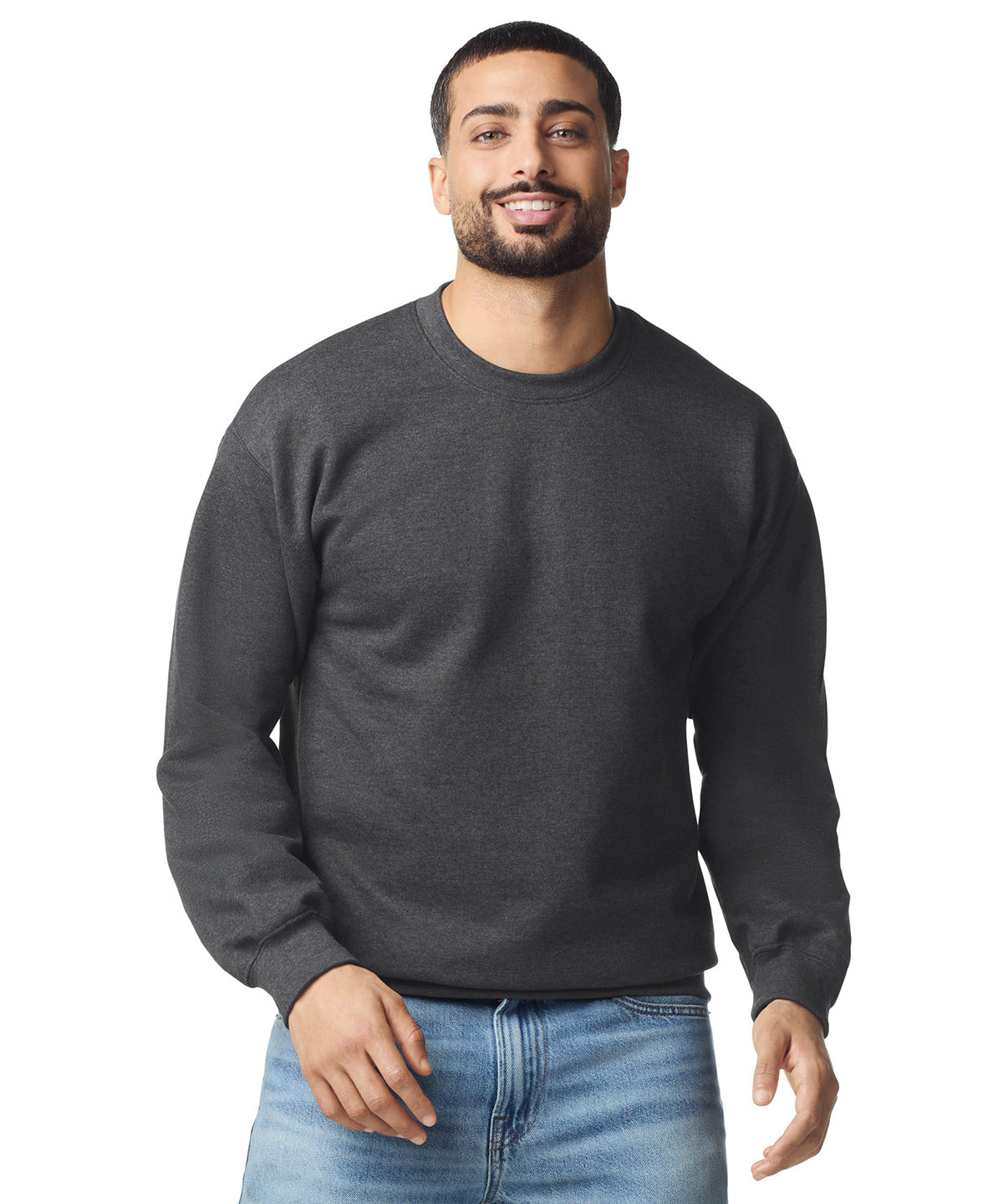 Softstyle™ midweight fleece adult crew neck