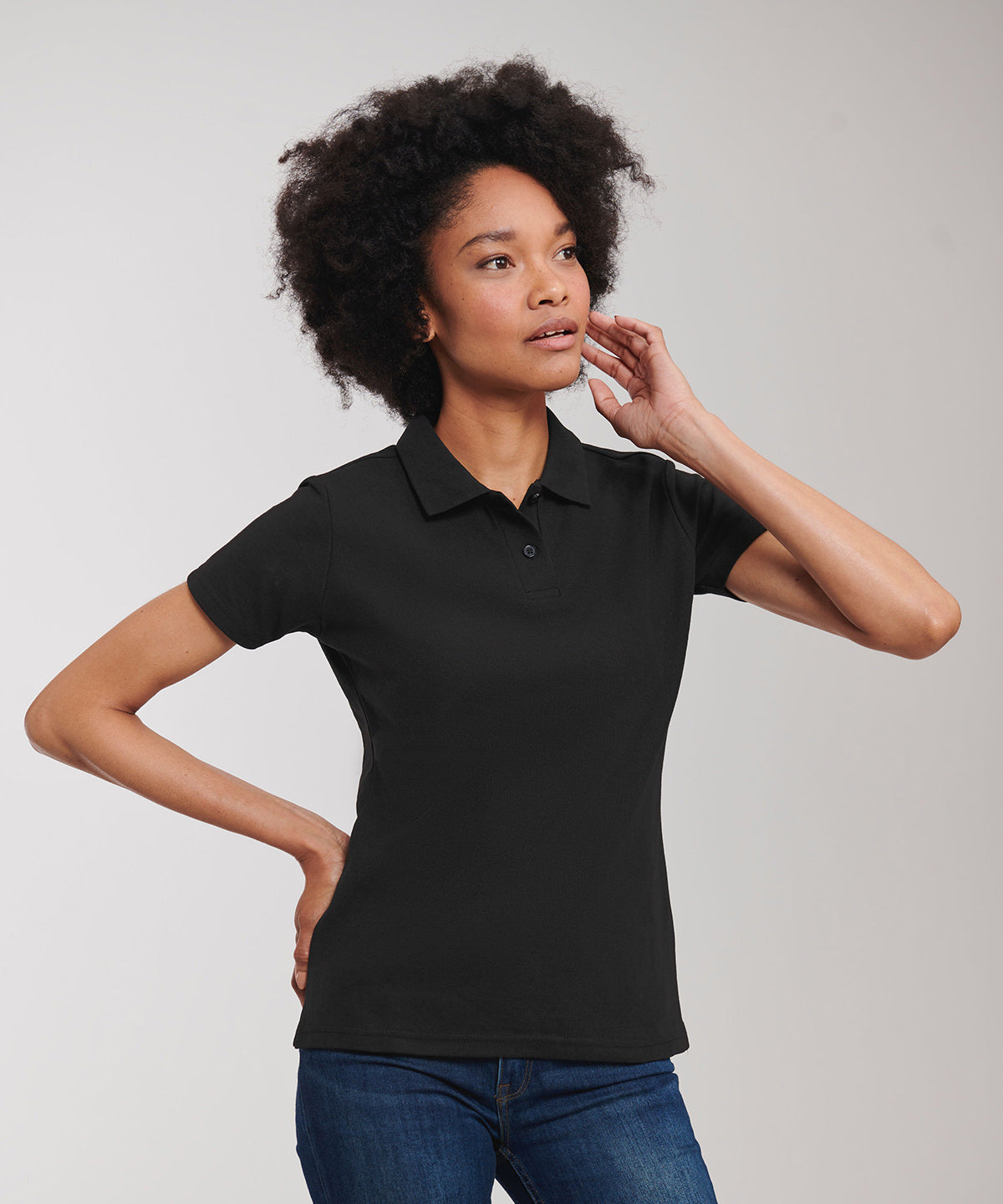 Women's classic polycotton polo