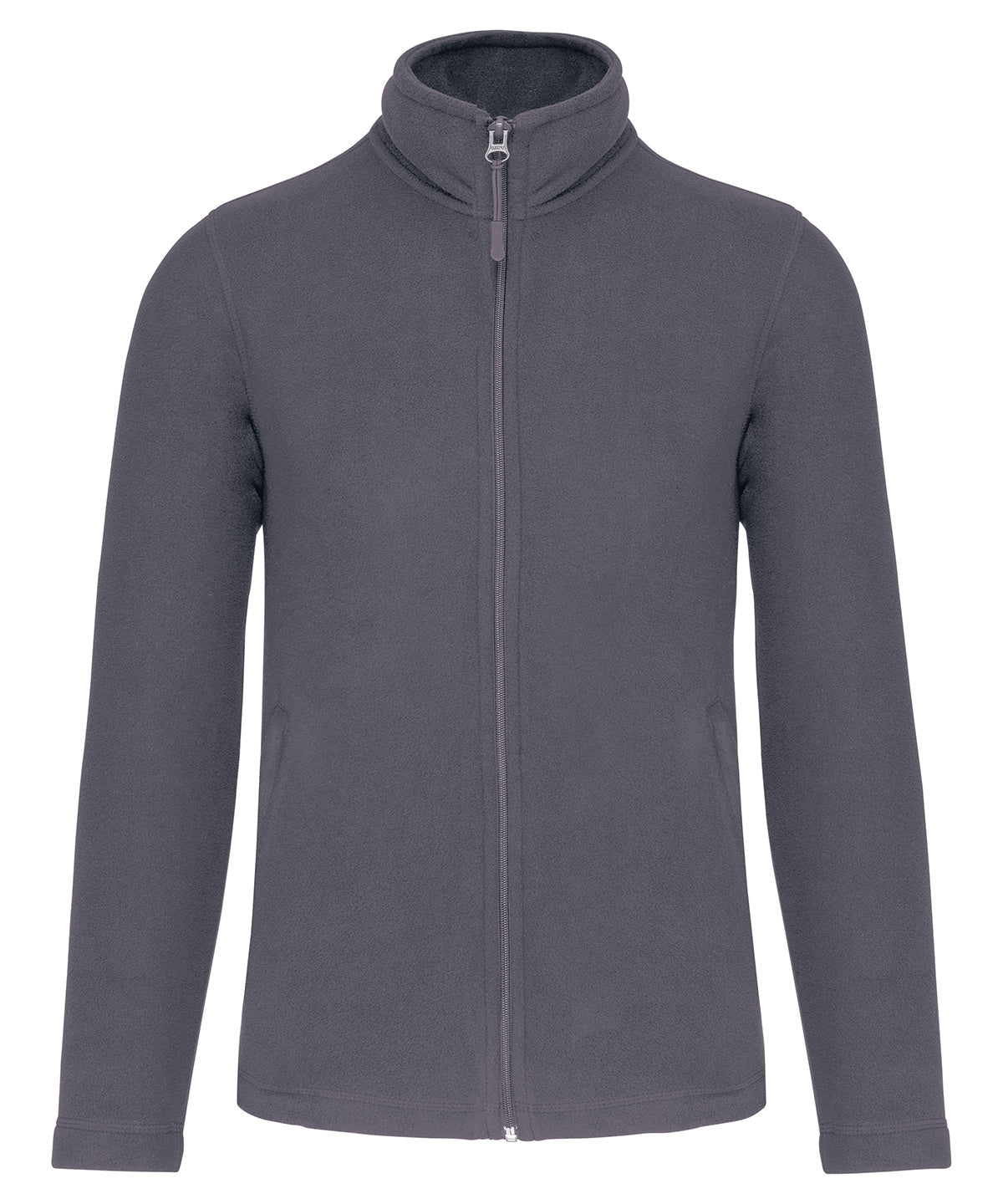 Zip-through microfleece jacket