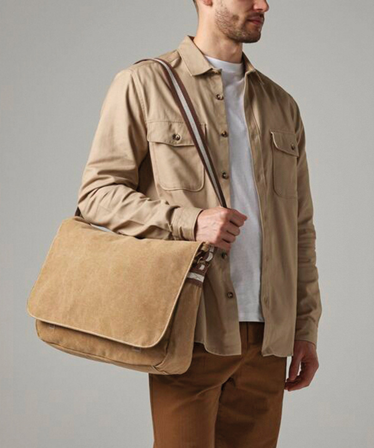 Vintage canvas despatch bag