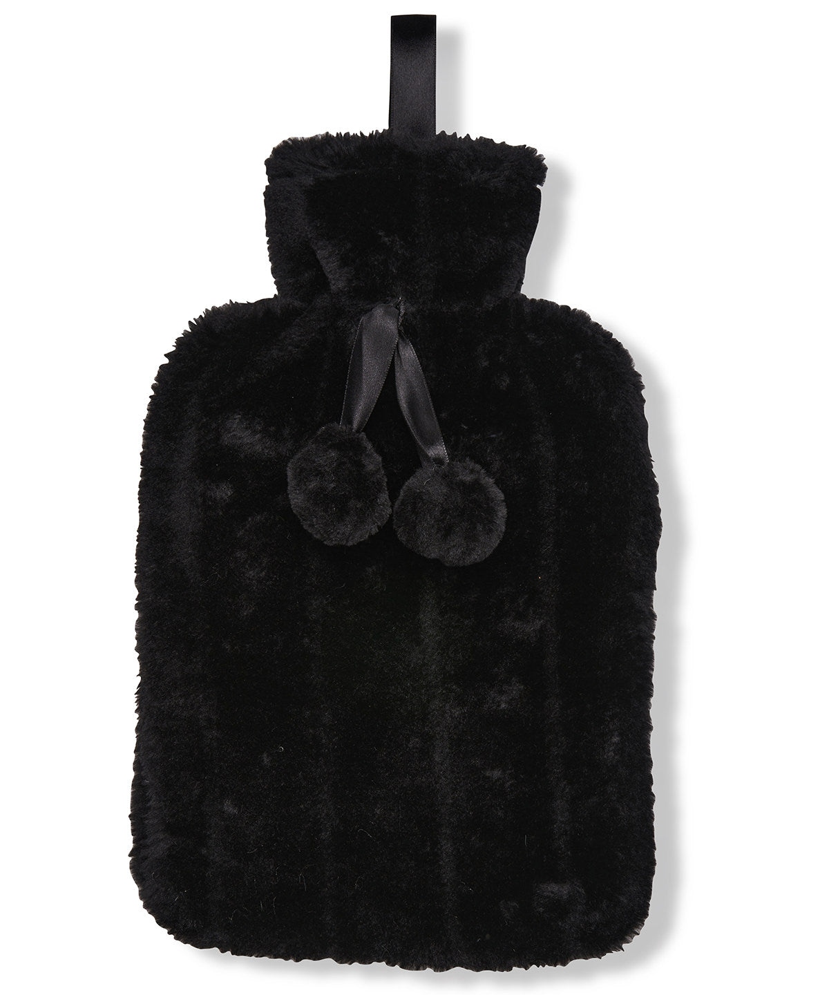 Luxury classic faux fur hot water bottle and cover