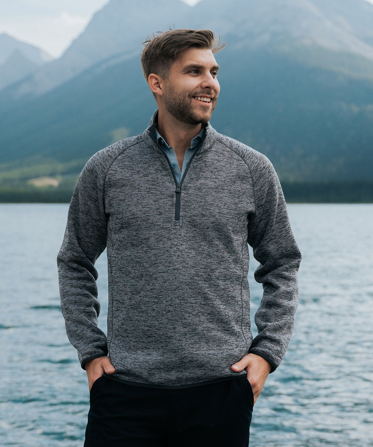 Yosemite ½-zip pullover