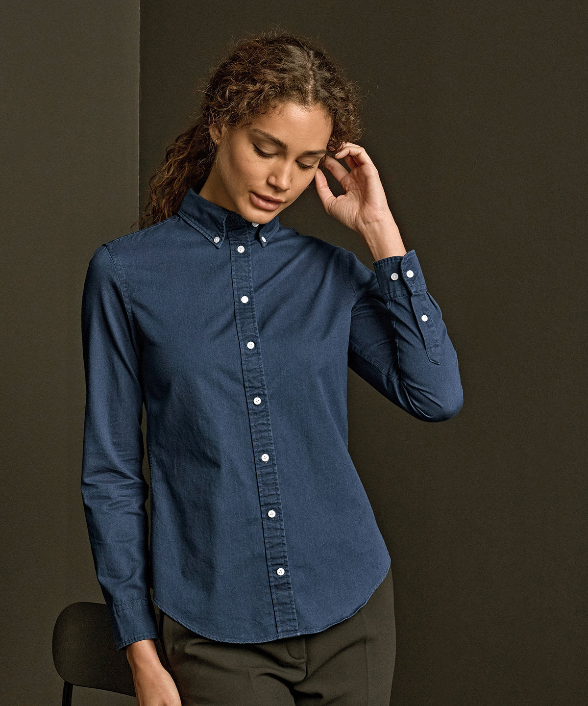 Women’s casual twill shirt (4003)
