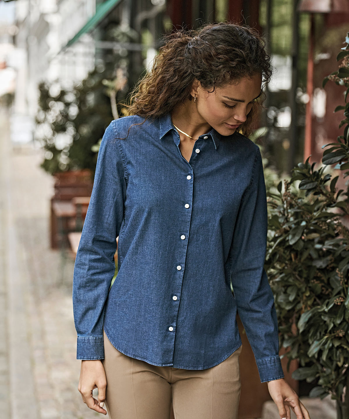 Women’s denim shirt (4005)