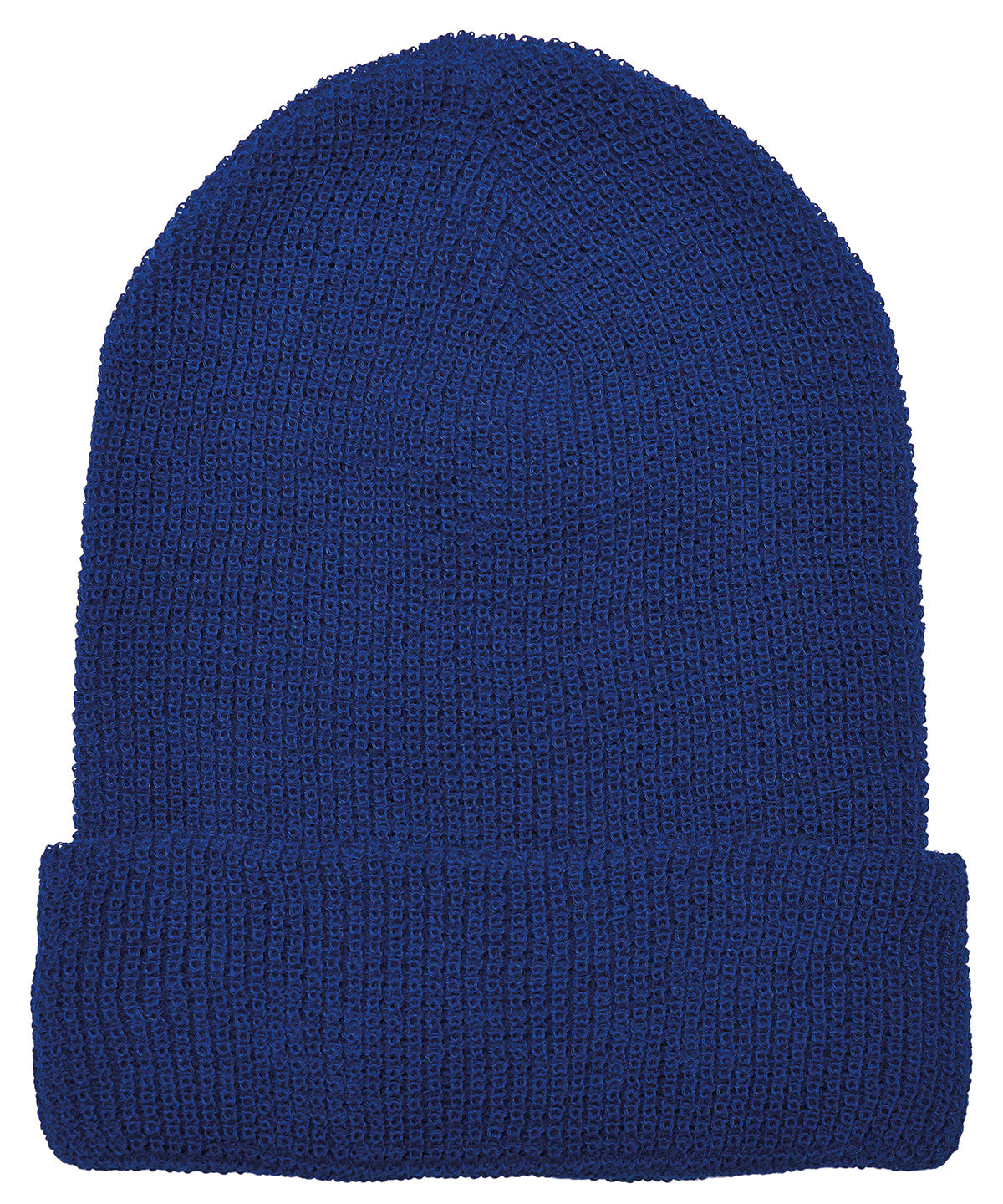 Recycled yarn waffle knit beanie (1505RY)