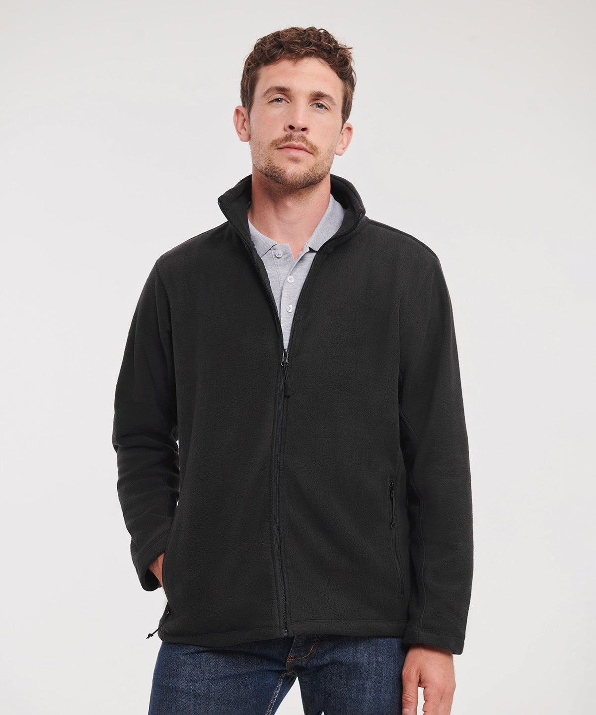 Full-zip outdoor fleece