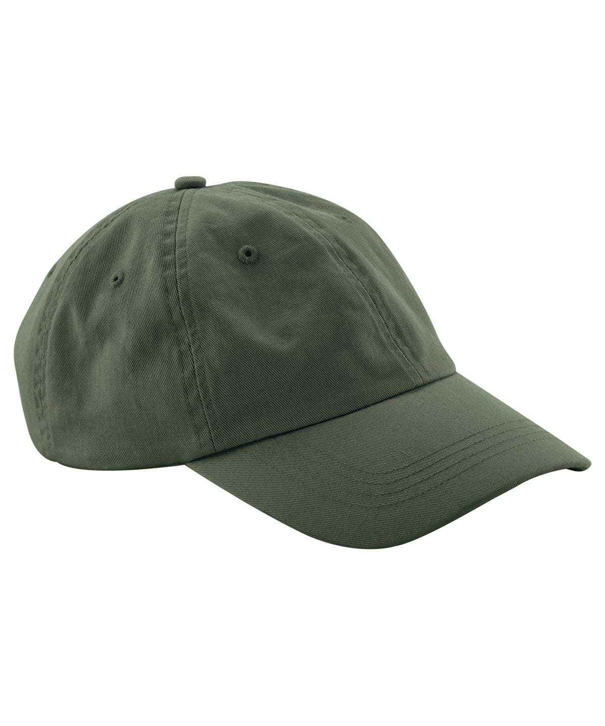 Junior low-profile 6-panel dad cap