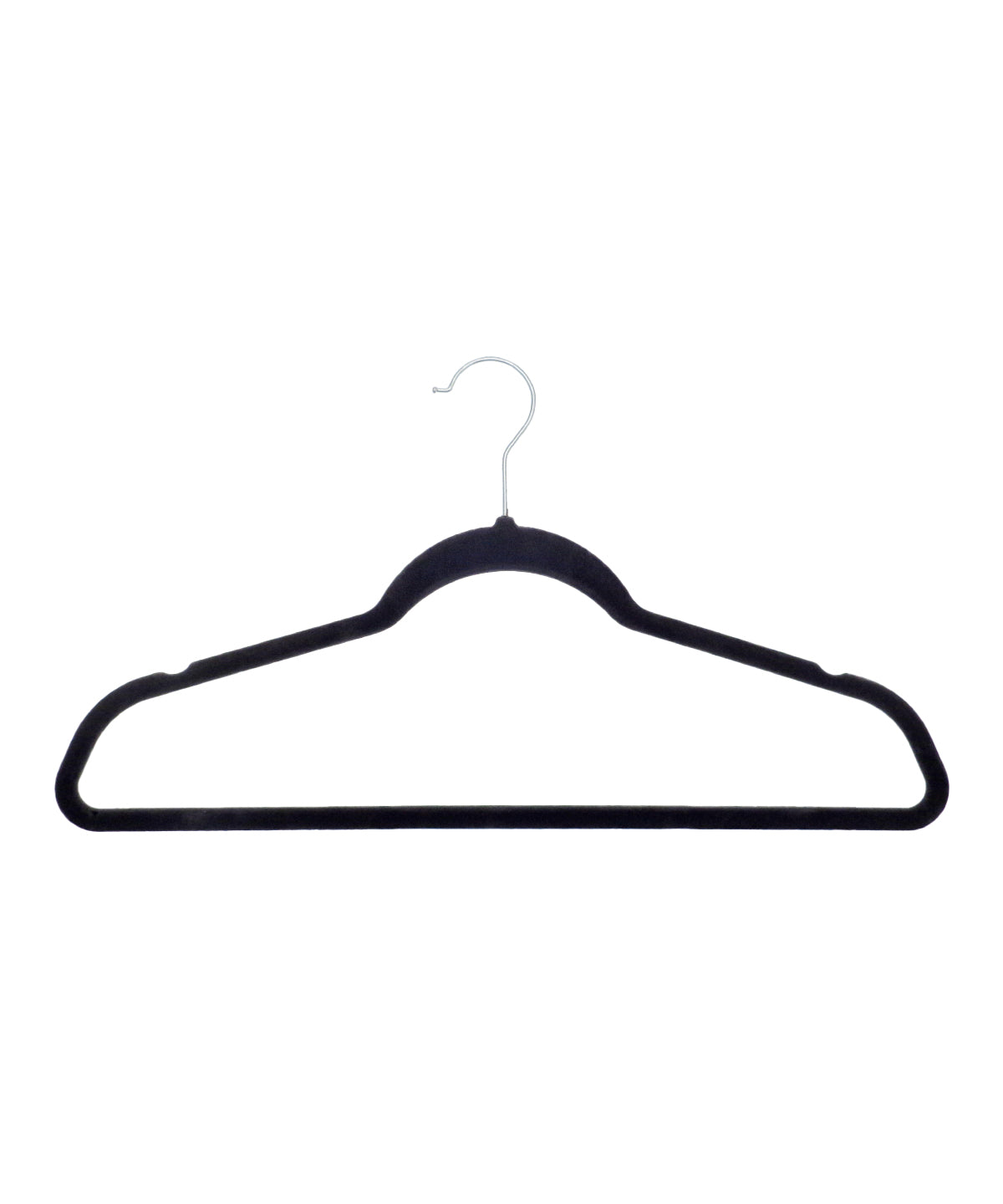 Velvet-effect coat hangers (25-pack)