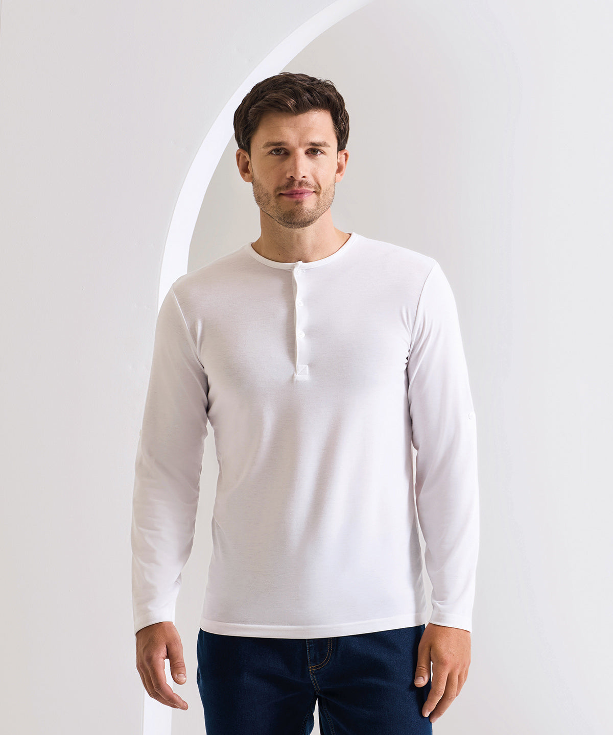 Long John roll-sleeve tee