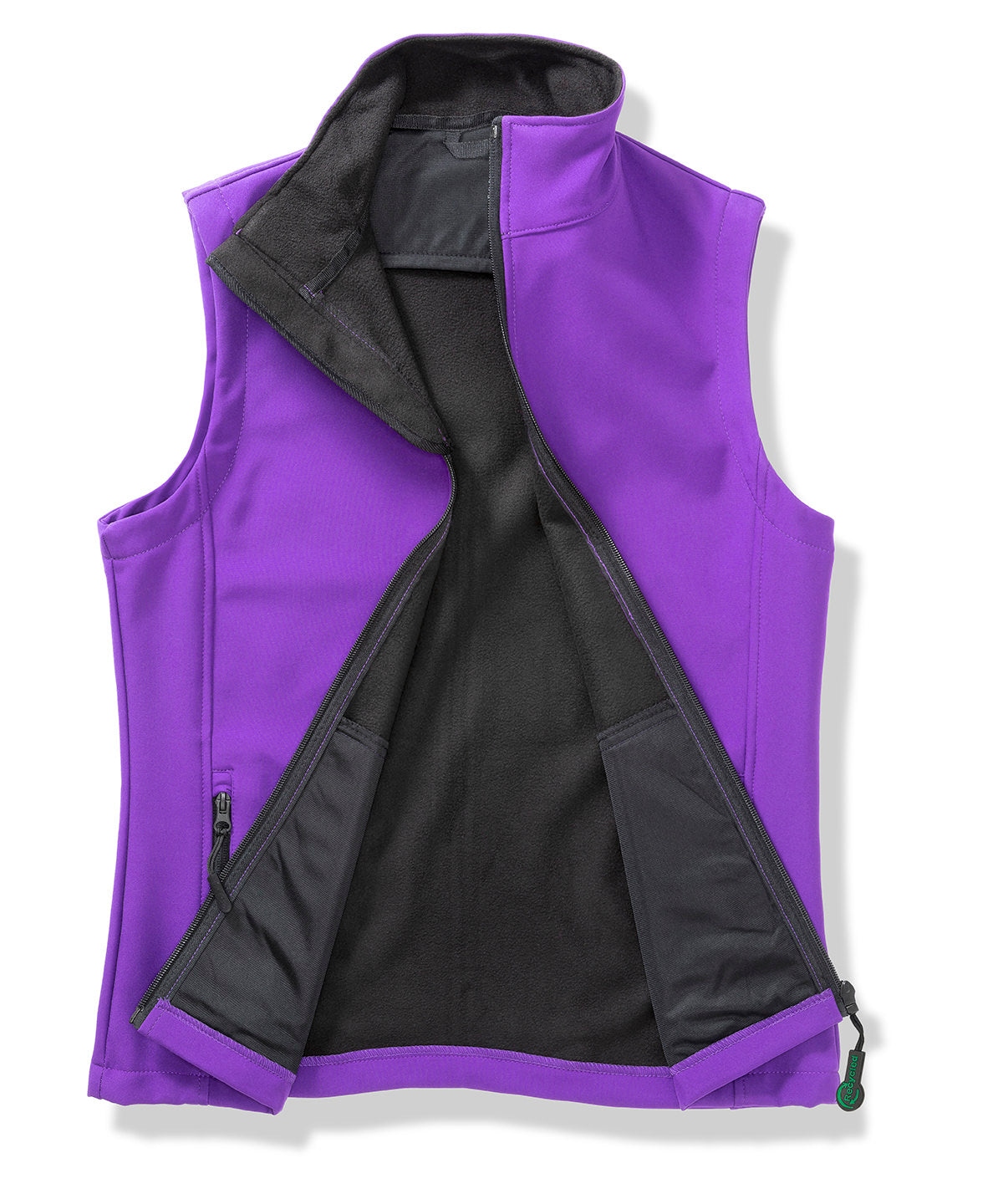 Women's printable softshell bodywarmer