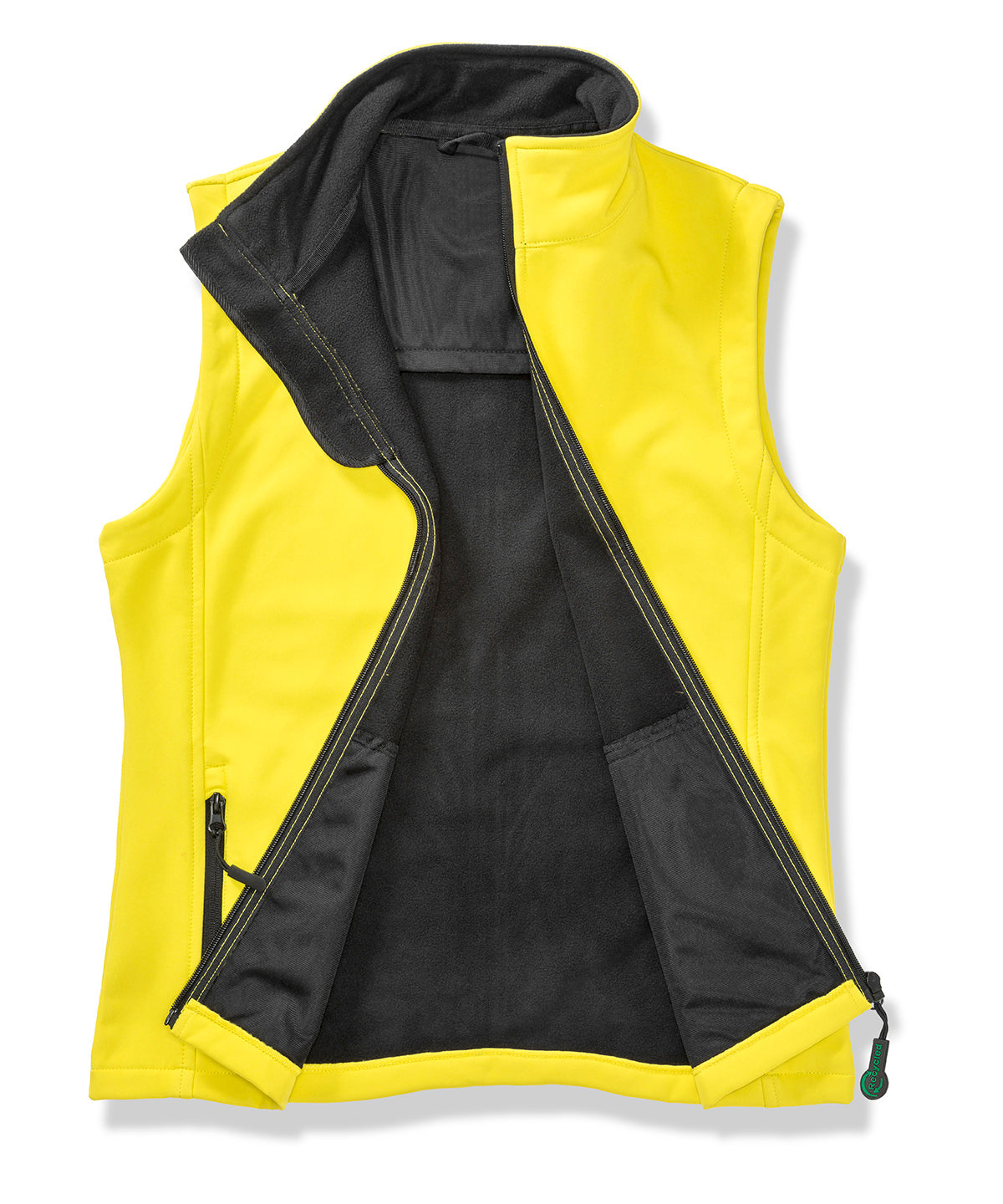 Women's printable softshell bodywarmer
