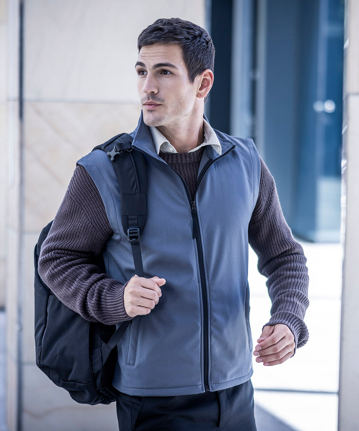 Classic softshell bodywarmer