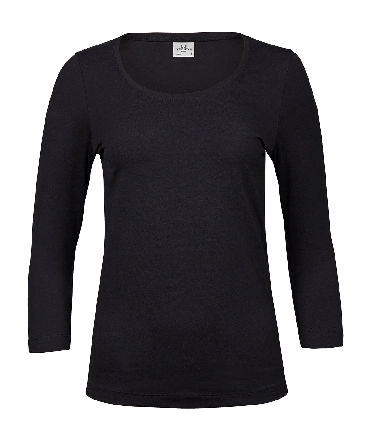 Women’s stretch 3/4-sleeve tee (460)